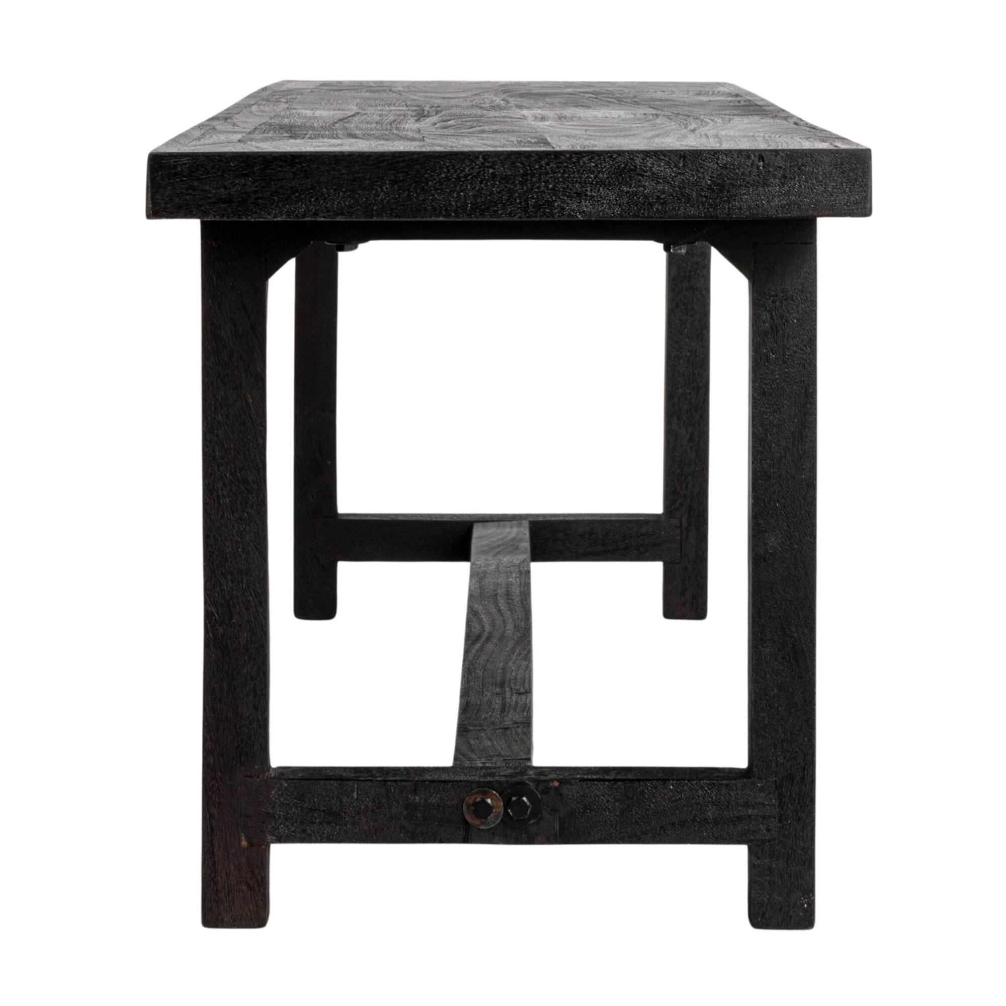 Hello Honey® Elegant Acacia Trestle Bench
